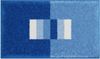 Linea Due CAPRICIO Badteppich 65x115 cm blau Bild 1