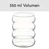 Hanseküche Gläser-Set Trinkgläser Set, Borosilikatglas, mit Glasstrohhalm - Perfekt für Eiskaffee, Wasser und Cocktails Bild 4