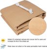 WOLTU Sonnensegel Quadrat 2x2 m Sand atmungsaktiv Sonnenschutz HDPE Windschutz mit UV Schutz für Garten Terrasse Camping Bild 4