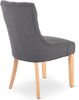 Raburg Esszimmerstuhl Polsterstuhl mit Chesterfield-Design, Beine Holz, Isabella (2er-Set), eleganter Küchenstuhl im Landhausstil, Steppung, Belastbarkeit 110 kg Bild 5