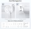 Doppelrollo, Woltu, Lichtschutz, ohne Bohren, freihängend, Klemmfix, Lichtschutz Bild 4