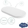 P'tit lit - Stubenwagenmatratze aus Bambus - 72x32 cm - Weiche und seidige Babyviskose - Ideale Kinderwagenwanne und Wiege - Umdrehnbar - Abnehmbar Bild 3