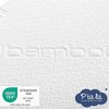 P'tit lit - Stubenwagenmatratze aus Bambus - 72x32 cm - Weiche und seidige Babyviskose - Ideale Kinderwagenwanne und Wiege - Umdrehnbar - Abnehmbar Bild 4