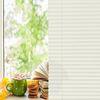 Plisseerollo ohne Bohren Klemmfix 95x120 cm(BxH) Beige Jalousie Sonnenschutz Easyfix Faltrollo Lichtdurchlässig Rollo für Fenster & Tür Bild 2