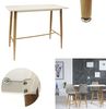CMP HD6455 MESA ALTA 115 x 60 x 102 cm, Holz, Eisen, Weiß, Einheitsgröße Bild 3