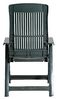 PROGARDEN Klappsessel Tampa 50x44x111 cm grün Kunststoff Gartenstuhl Klappstuhl Bild 5