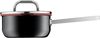 WMF Fusiontec Functional Stielkasserolle mit Glasdeckel, 16 cm, Black 3201111663 Bild 2