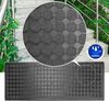 BigDean 10 Stück Stufenmatten aus Gummi – 75 x 25 cm – Outdoor Treppenstufenmatten – Anti Rutsch Gummimatten Wild Design Bild 4