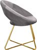 GARDENIA Vellutino Rundsessel London Grau, 65 x 59 x 74 cm Bild 4