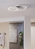 Eglo 75725 BEST CHOICE Deckenleuchte MOTTAFOLLONE Alu nickel-matt LED 15W 3000-6500K L:41. 5cm B:29cm H:6. 5cm dimmbar Bild 2