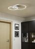 Eglo 75725 BEST CHOICE Deckenleuchte MOTTAFOLLONE Alu nickel-matt LED 15W 3000-6500K L:41. 5cm B:29cm H:6. 5cm dimmbar Bild 3