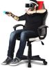 BAKAJI Ergonomischer Chefsessel, Gaming-Stuhl, Racing-Stuhl, Schreibtischstuhl aus Kunstleder, Einrichtung für Büro, Zuhause, Kinderzimmer, Konferenzraum, höhenverstellbar, drehbar und drehbar (rot) Bild 5