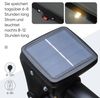 Sekey® LED Solar Ampelschirm 300cm LED Sonnenschirm-Solarbetrieben - UV50+ Sonnenschutz - Robust und Stabil für den Gartenn Dunkelgrau Bild 3