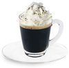 Excelsa Flore Espressotassen mit Untertasse, Glas, transparent, 6 Stück Bild 2