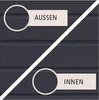 Karibu Mülltonnenbox Karibu Mülltonnenbox Doppeltüre Flachdach, 2er, 3er, 19 mm, Anthrazit Bild 4