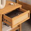 IDIMEX Nachttisch CEFIRA, Nachttisch Massivholz mit Schublade und Ablagefach Eiche Finish Bild 5