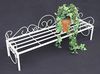 Blumenbank Mi Weiß Blumenständer 75cm Blumenregal Blumentreppe Pflanzentreppe Regal Bild 5