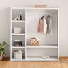 IDIMEX Kinderkleiderschrank RAFAEL Kinderschrank mit Kleiderstange kinderregal standgarderobe Kiefer Bild 4