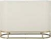 Dmora Anrichte Pajeu 120 x 40 x 85 cm Weiß 4 Schubladen 2 Türen, Sideboard Bild 4