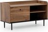 Lomadox Lowboard VAREDO-132, Eiche Nb. Wohnzimmer Möbel im modernen Vintage Design 100/56,2/40 cm Bild 3