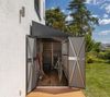 Spacemaker Metall Gerätehaus Anlehnhaus 47 | Grau Bild 3