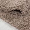 Carpetsale24 Shaggy Hochflor Teppich Läufer Flur 80x150 cm Beige - Weicher, Flauschiger Teppich Wohnzimmer – Moderner, Rutschfester Badezimmerteppich & Küchenläufer, Bettvorleger Schlafzimmer Bild 4