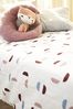 Meyco Baby Kinderbettwäsche Shapes Lilac, Jersey, 1 teilig, 100x135 cm Bild 3
