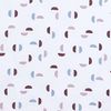 Meyco Baby Kinderbettwäsche Shapes Lilac, Jersey, 1 teilig, 100x135 cm Bild 2