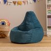 icon Sitzsack Sitzsack Sessel aus Cord Flauschig für Kinder „Dalton", 69x59x65cm, Made in Germany, für Kinderzimmer Bild 4