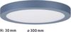 Paulmann No. 70987 LED Panel Abia rund 300mm 22W 2700K Graublau Bild 3