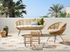 Lounge Set mit Tisch MARATEA CESENATICO Rattan Natürlich Bild 2
