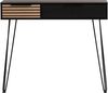 Lomadox Garderoben-Set HUNTSVILLE-80, (Spar-Set, 3-St), in schwarz mit Akustikpaneel-Optik Bild 3