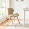 Esszimmerstuhl Älmhult 2-er Set 78x47x52 cm Kunstleder Beige [en. casa] Bild 4