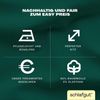 Schlafgut 'Easy' Spannbettlaken, MADE IN GREEN by OEKO-TEX®, Gummizug: rundum, Jersey Elasthan, Green Deep, S 90x190cm - 100x220cm Bild 2