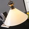 Lindby Hängeleuchte Otis, Glas Bronze IP20, 1 x 60 W Bild 4