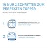 Dailydream viscoelastischer Matratzentopper "Model S" mit Memory Foam Effekt, 90x200x3,5cm, Edition "Aloe Vera" Bild 2