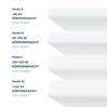 Dailydream viscoelastischer Matratzentopper "Model S" mit Memory Foam Effekt, 90x200x3,5cm, Edition "Aloe Vera" Bild 3
