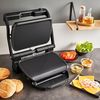 Tefal Plancha-Platten, kompatibel mit OptiGrill, OptiGrill +, OptiGrill Elite, für empfindliche Zutaten, antihaftbeschichteter Aluminium-Druckguss, Schwarz, XA728810 Bild 2