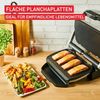 Tefal Plancha-Platten, kompatibel mit OptiGrill, OptiGrill +, OptiGrill Elite, für empfindliche Zutaten, antihaftbeschichteter Aluminium-Druckguss, Schwarz, XA728810 Bild 5