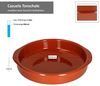 MamboCat Tapas-Schale 12er Set Cazuela Bernd XL Ø 24cm Tonschalen mit Griffen, Ton Bild 5