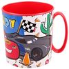 Disney Cars Becher Mikrowellengeeigneter Kunststoffbecher 390 ml – Motivbecher für Kinder Bild 4