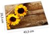 matches21 HOME & HOBBY Platzset Abwaschbare Tischsets 8er Set Sommer Sonnen-Blumen, (8-St), Platzsets als Tisch-Untersetzer und Tisch-Deko für Esstisch Teller Bild 2