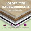 vidaXL Bücherregal-Bretter 4 Stk. Weiß 100x20x1,5 cm Holzwerkstoff 805378 Bild 3