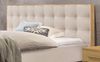 Hasena Dream Pronto Noah Polsterbett 140x200 cm Eiche bright, geölt - Fusshöhe 20 327-Pepe beige Bild 4