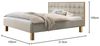 Hasena Dream Pronto Noah Polsterbett 140x200 cm Eiche bright, geölt - Fusshöhe 20 327-Pepe beige Bild 3