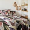 elegante Bettwäsche NIGHT GARDEN Satin BL 135x200 cm beige Bettbezug Bettzeug Bild 2