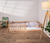 tiSsi® Hausbett / Bodenbett ENNO Gr. 90 x 200 cm Buche Natur Bild 4