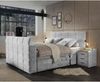 'DENVER 6' Boxspringbett 180x200 cm, silver Bild 2