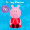 Peppa Pig Paladone Figur Lampe mit Sound - Offiziell lizenziertes Baby-Nachtlicht, Kinderzimmer-Zubehör & Dekor Bild 4