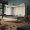 SMARTBett Schrankbett Classic mit Gasdruckfedern 100x200cm 140x200cm 160x200cm horizontal/quer oder vertikal/hochkant klappbar Bild 4